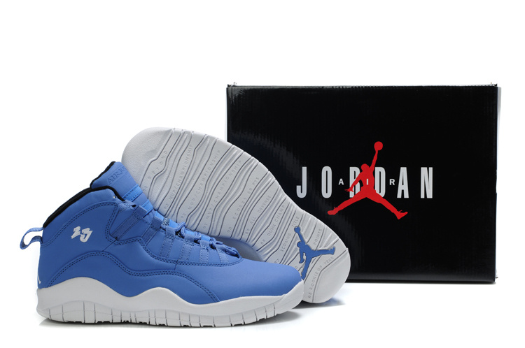 2020 New Packaging Air Jordan 10 Blue/White