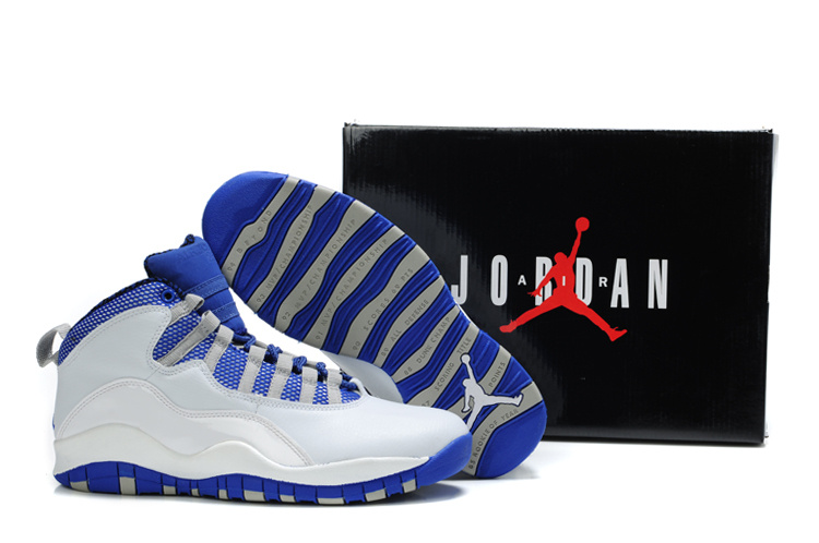 2020 New Packaging Air Jordan 10 "Old Royal"