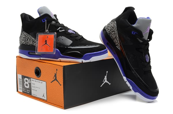 2020 Air Jordan Retro 3 Black Purple for Men