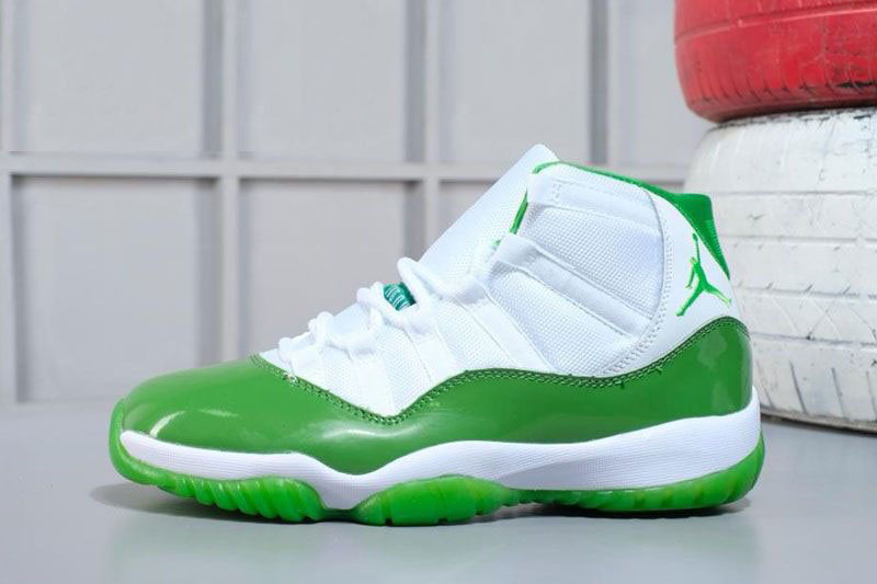 2020 Air Jordan 11 Apple Green/White Shoes M07105634