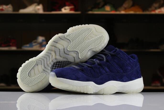 2020 Air Jordan 11 XI Low RE2PECT Binary Blue/Sail-Binary Blue AV2187-441 For Sale