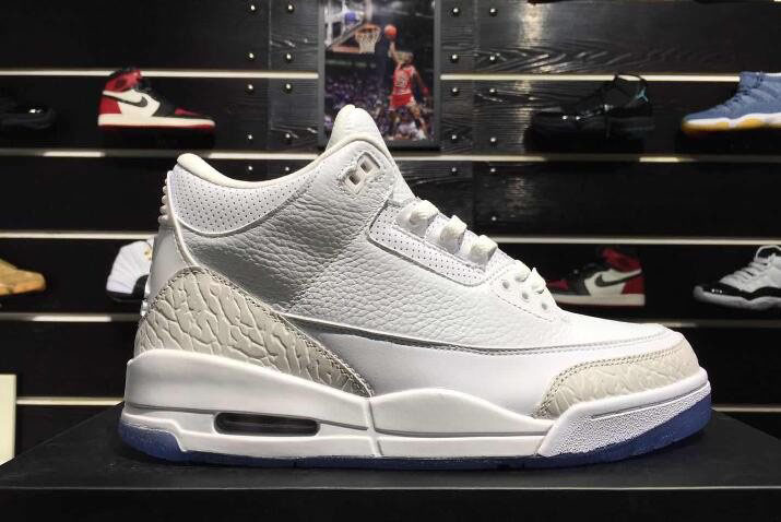 2020 Air Jordan 3 Pure White White/White-White 136064-111 For Sale