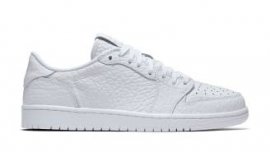 Air Jordan 1 (I) Retro Low NS White/White-White (Swooshless) 872782-100 Many Colors