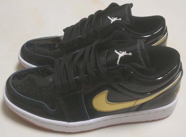 Air Jordan 1 Low Black/Black-Sail 848775-005 Popular And Cheap