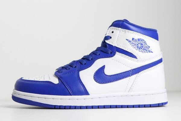 New Air Jordan 1 Mid Hyper Royal White/Hyper Royal 554724-114