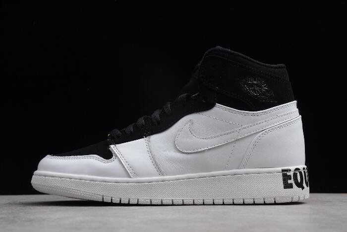 Air Jordan 1 Retro Hight Equality Black/White-Metallic Gold AQ7474-001