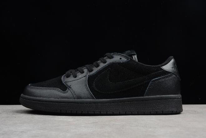 Air Jordan 1 Retro Low OG Premium Triple Black Black/Black-Black 919701-010