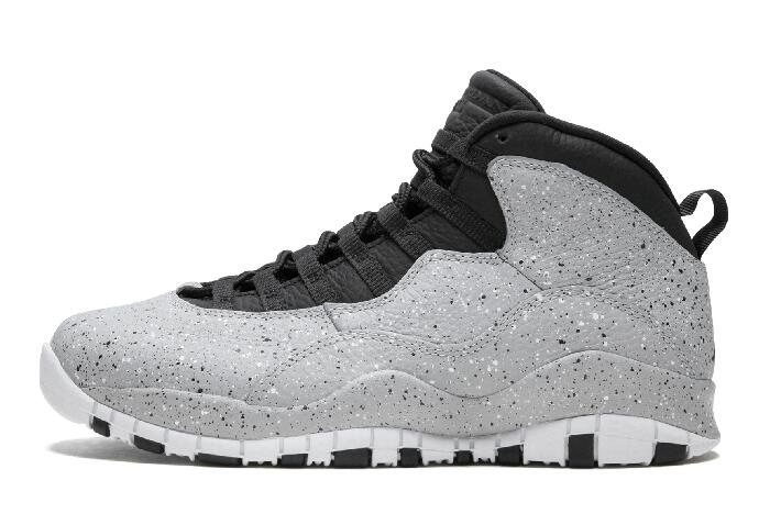 Air Jordan 10 Cement Smoke Grey/Black-University Red-White 310805-062