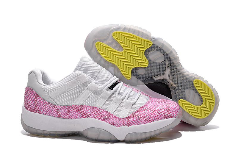 Girls Air Jordan 11 Retro Low GS White/Black-True Red 528895-110