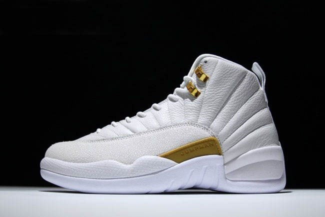 Air Jordan 12 OVO White/Metallic Gold-White 873864-102