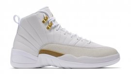 Air Jordan 12 Retro x OVO White/Metallic Gold-White 873864-102 Low Price Sale