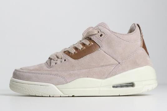 Air Jordan 3 WMNS Particle Beige/Metallic Red Bronze-Sail AH7859-205