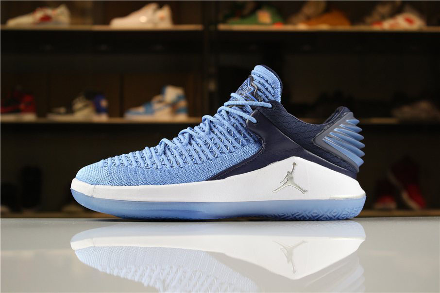 Men's Size Air Jordan 32 XXXII Low Win Like '82 University Blue For Sale