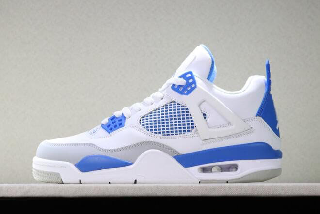Air Jordan 4 OG Military Blue White/Neutral Grey-Military Blue 308497-105