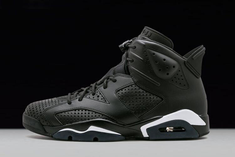 Air Jordan 6 Black Cat Black/Black-White 384664-020