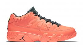 Air Jordan 9 (IX) Retro Low Bright Mango/Hasta-Ghost Green 832822-805 Sunshine