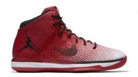 Air Jordan XXX1 University Red/Black-White (Chicago) 845037-600 Excellent