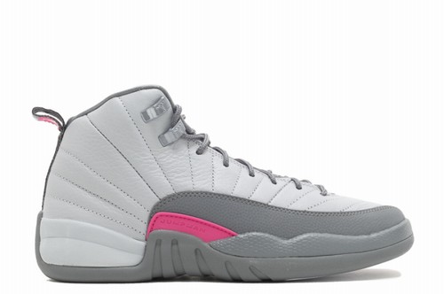 Cheap Air Jordan 12 Wolf Gray Women-023 For Sale