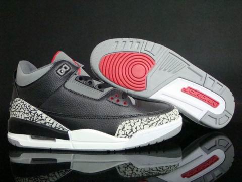 Cheap Air Jordan III (3) Black Cement-005 From China Online