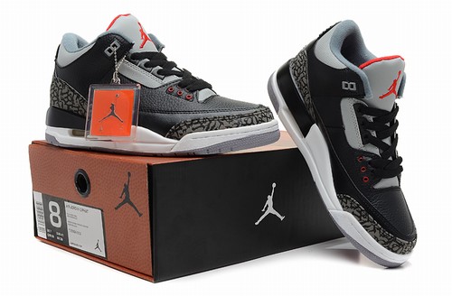 Cheap Air Jordan III (3) Black Cement-047 From China Online
