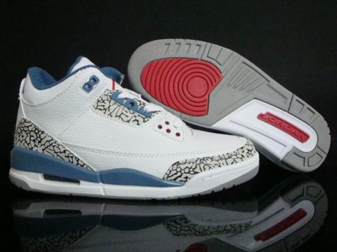 Cheap Air Jordan III (3) True Blue-001 From China Online