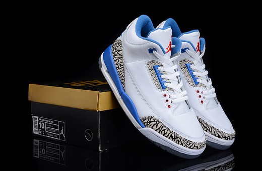 Cheap Air Jordan III (3) True Blue-035 From China Online