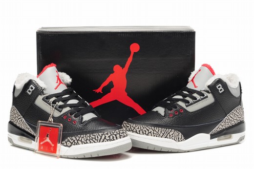 Cheap Air Jordan III fur-052 From China Online