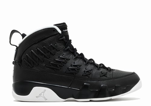 Cheap Air Jordan IX(9) Black White-065 Online