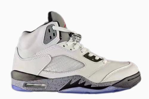 Cheap Air Jordan V(5) Cement Women-068 For Sale
