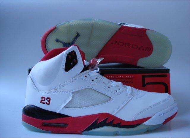 Cheap Air Jordan V(5) Fire Red-005 From China Online