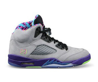 Cheap Air Jordan V(5) Grey/Purple/Pink-139 Retro Online