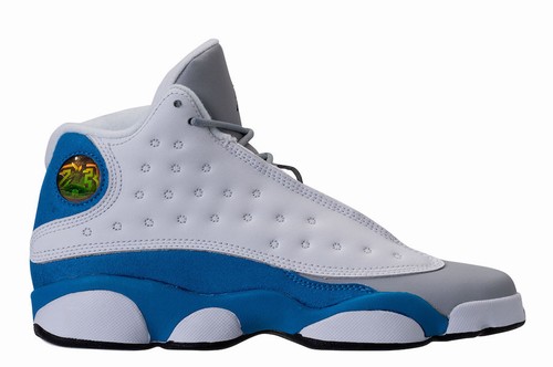 Cheap Custom Air Jordan 13 GS Italy Blue-060 For Sale