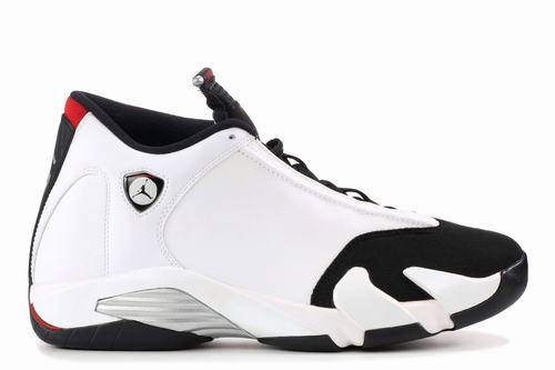 Cheap Custom Air Jordan 14 Black Toe Women-017 For Sale