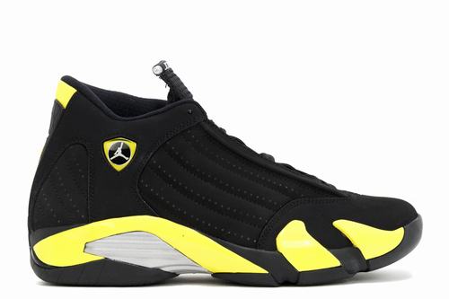 Cheap Custom Air Jordan 14 Thunder Women-018 For Sale