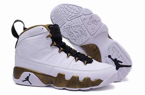 Cheap Jordan IX(9) "Copper Statue" Women-019 For Sale