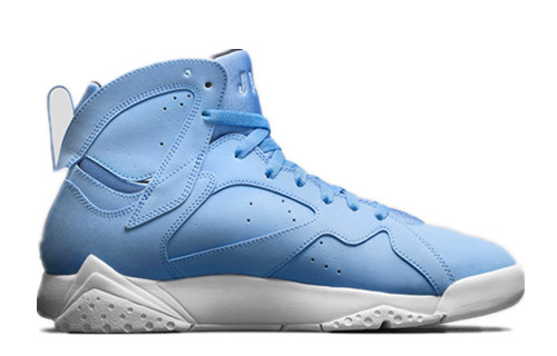 Cheap Jordan VII(7) Pantone GS Blue White Women-043 For Sale