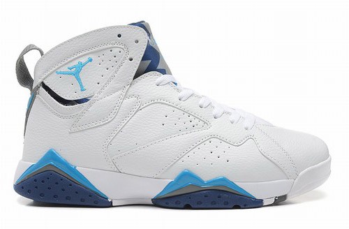 Cheap Jordan VII (7) White/French Blue-015 Online