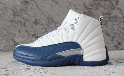 Cheap Jordan XII(12) French Blue Women-010 For Sale