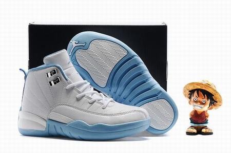 Cheap Jordan XII(12) GS University Blue Kids-006 From China For Sale