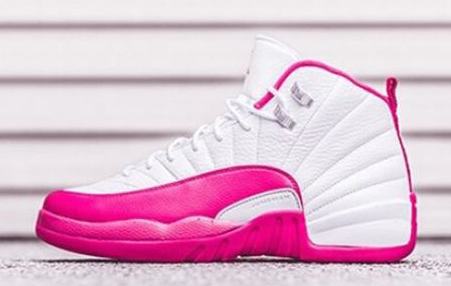 Cheap Jordan XII(12) GS Valentine Day Women-017 For Sale