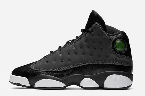 Cheap Jordan XIII(13) Black White Women-055 For Sale