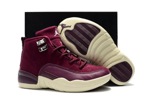 Cheap Michael Air Jordan XII (12) Kids-021 Shoes For Sale