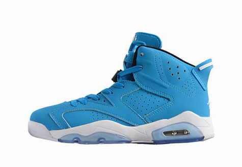Cheap Michael Jordan VI(6) Still Blue Women-041 Nike Online