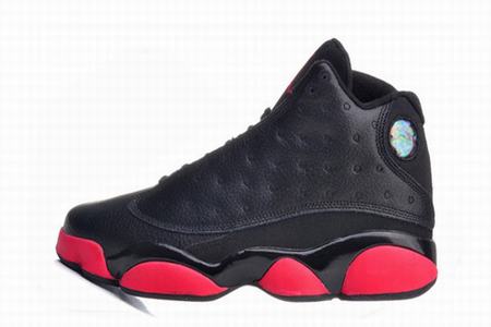 Cheap Michael Jordan XIII(13) Black Gym Red Kids-009 Shoes For Sale