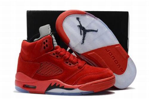 Cheap Michael Retro Air Jordan V(5) Kids-017 Shoes For Sale
