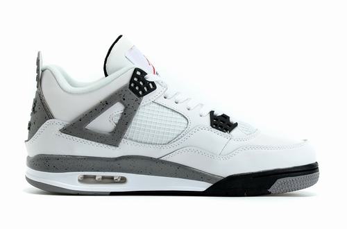 Cheap Nike Air Jordan IV(4) OG White Cement-165 For Sale