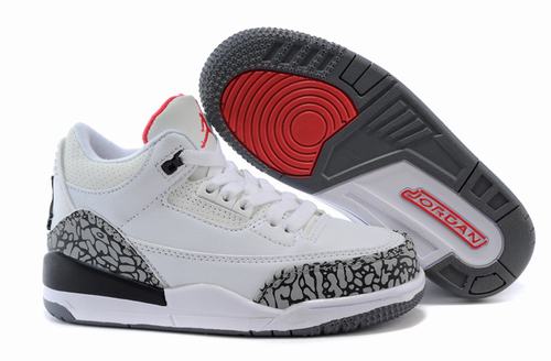 Cheap Retro Air Jordan III(3) Kids-015 From China For Sale