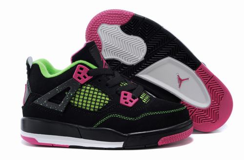 Cheap Retro Air Jordan IV(4) Kids-036 From China For Sale
