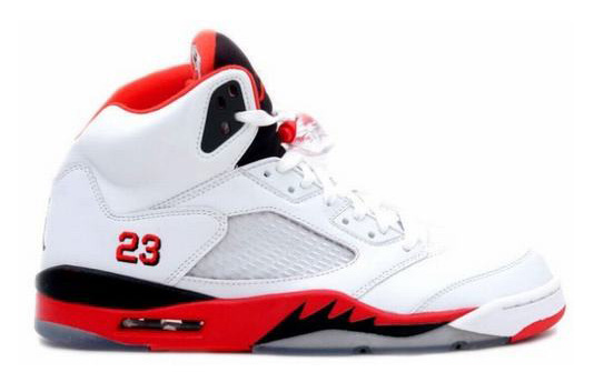 Cheap Retro Air Jordan V(5) Fire Red-101 Online