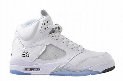 Cheap Retro Air Jordan V(5) White-145 Online